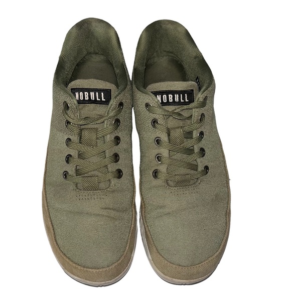 NOBULL MOSS CANVAS TRAINER SNEAKERS SHOES size 9 - Picture 3 of 16
